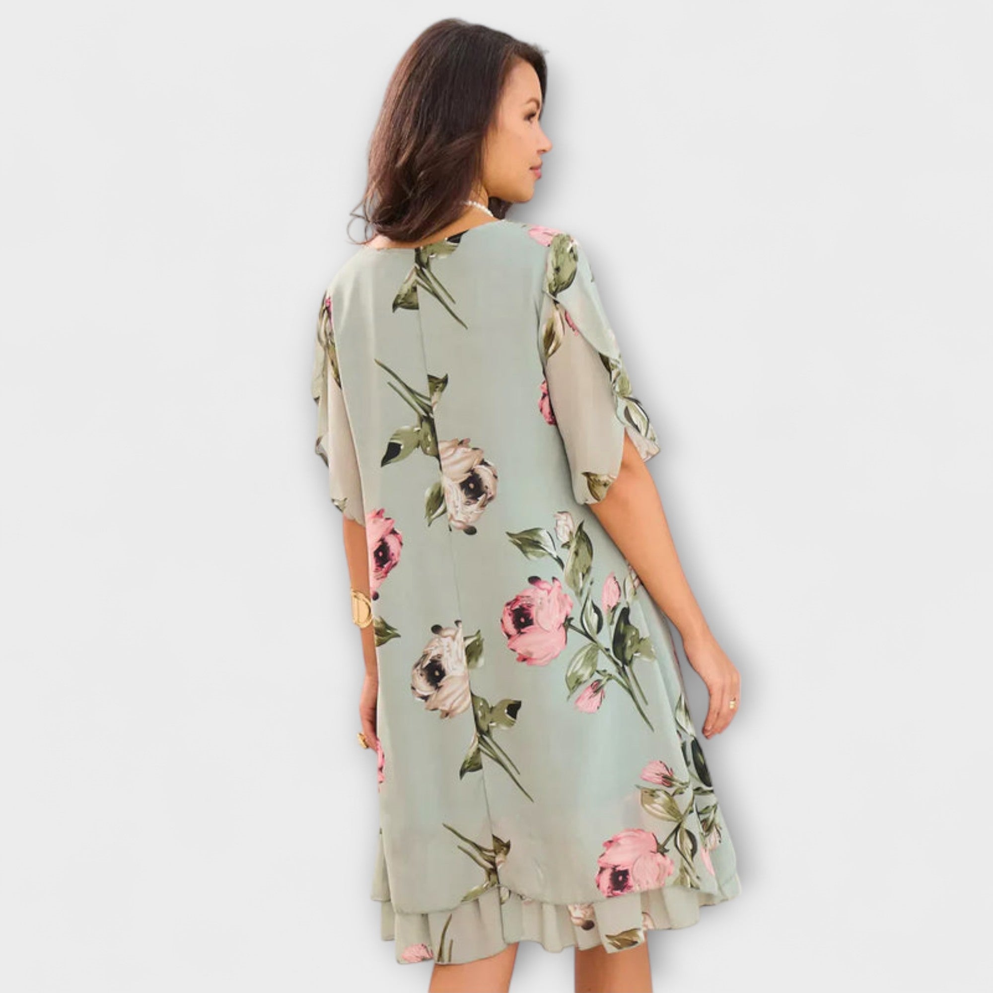 Melin - Elegant Chiffon Dress