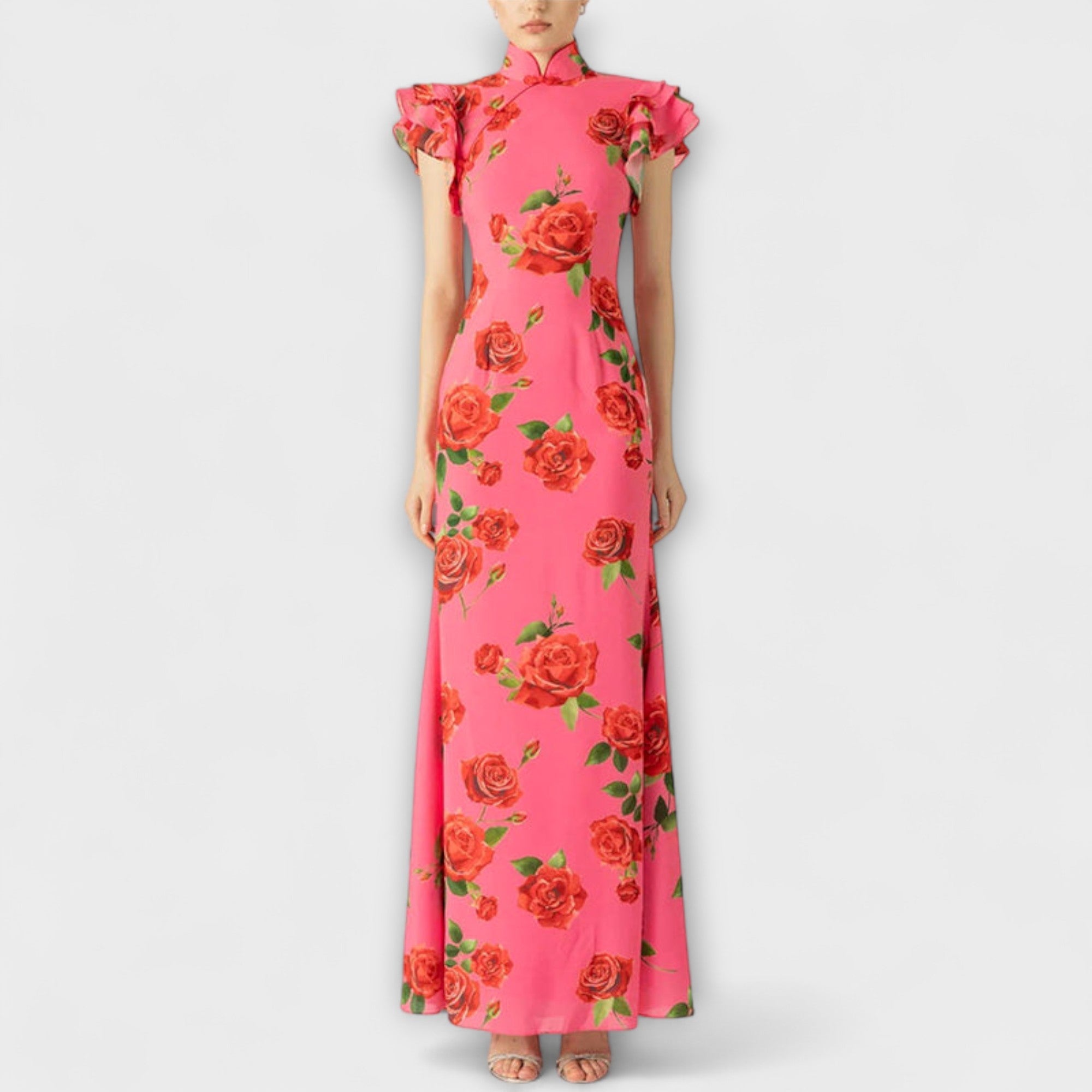 Luna - Maxi Dress with Floral Pattern
