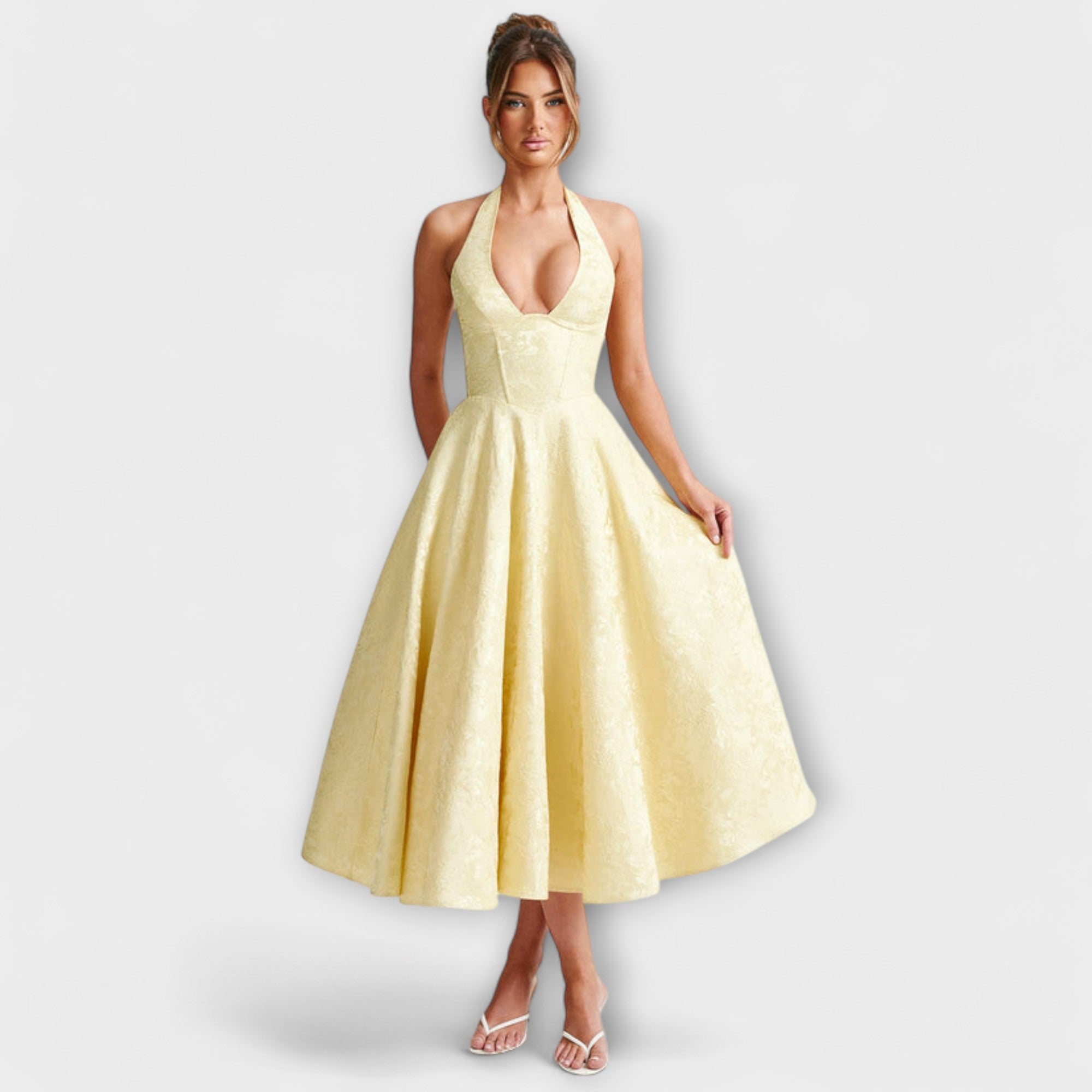 Catalina - Romantic Midi Dress