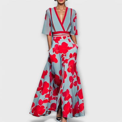 Elise - Elegant Floral Dress