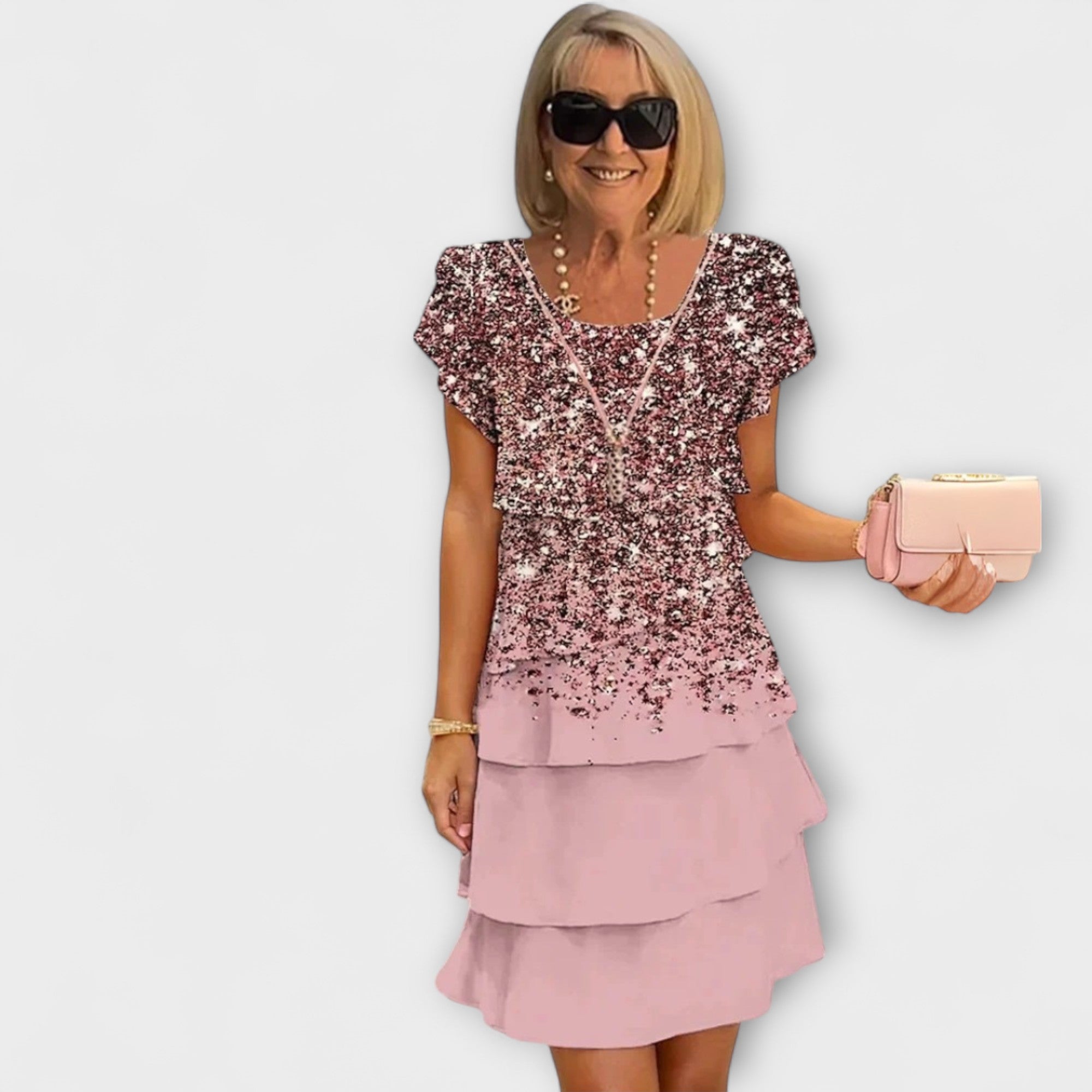 Lillian - Floral Elegance Dress