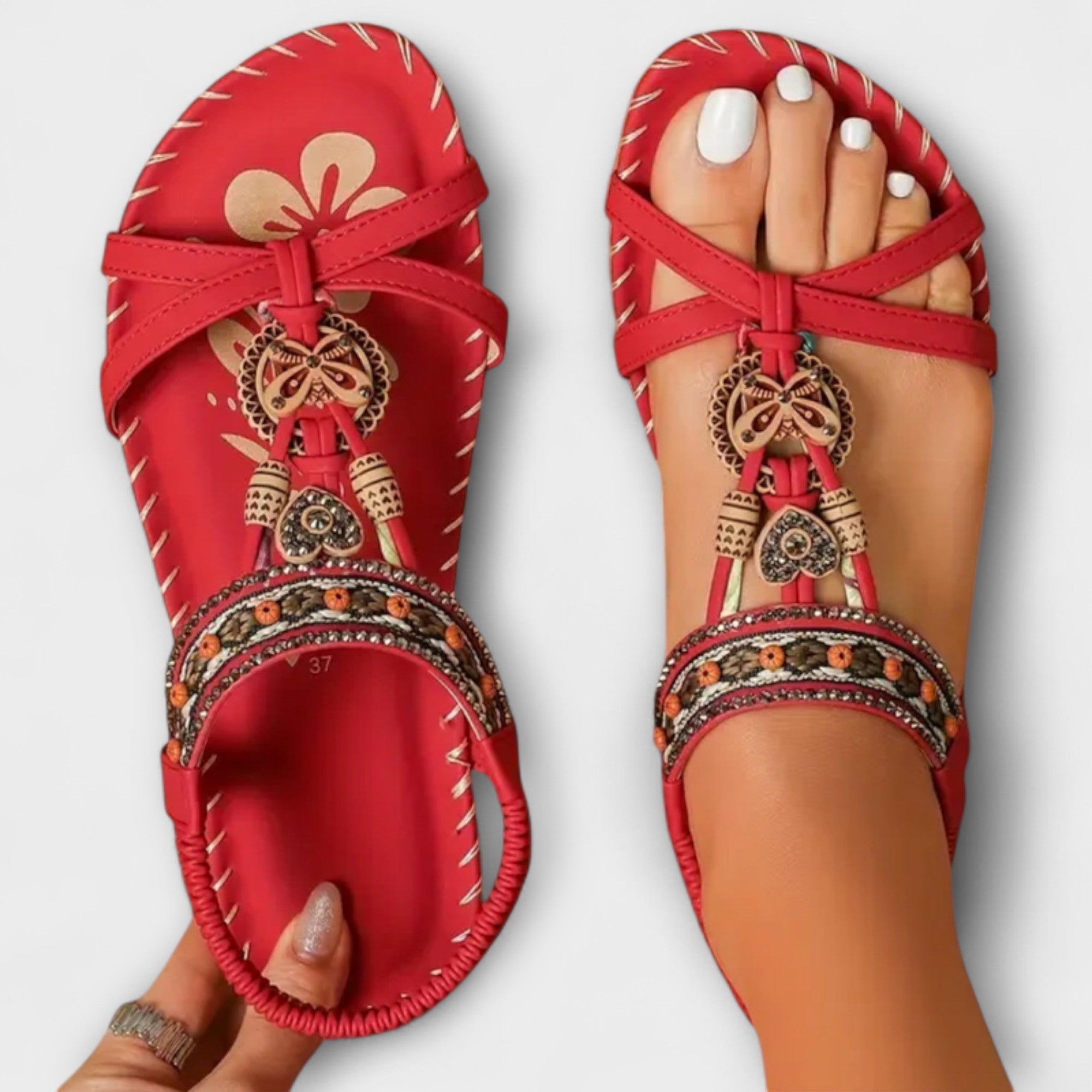 Claudia - Orthopedic Ibiza Inspired Sandals