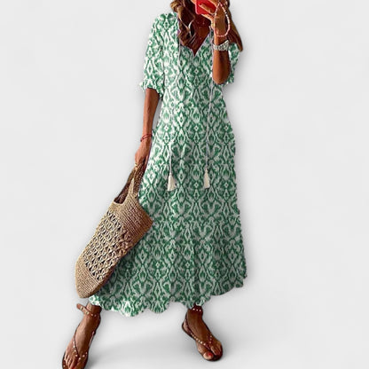 Anna – Women's Bohemian Summer Dress with Flowing Silhouette