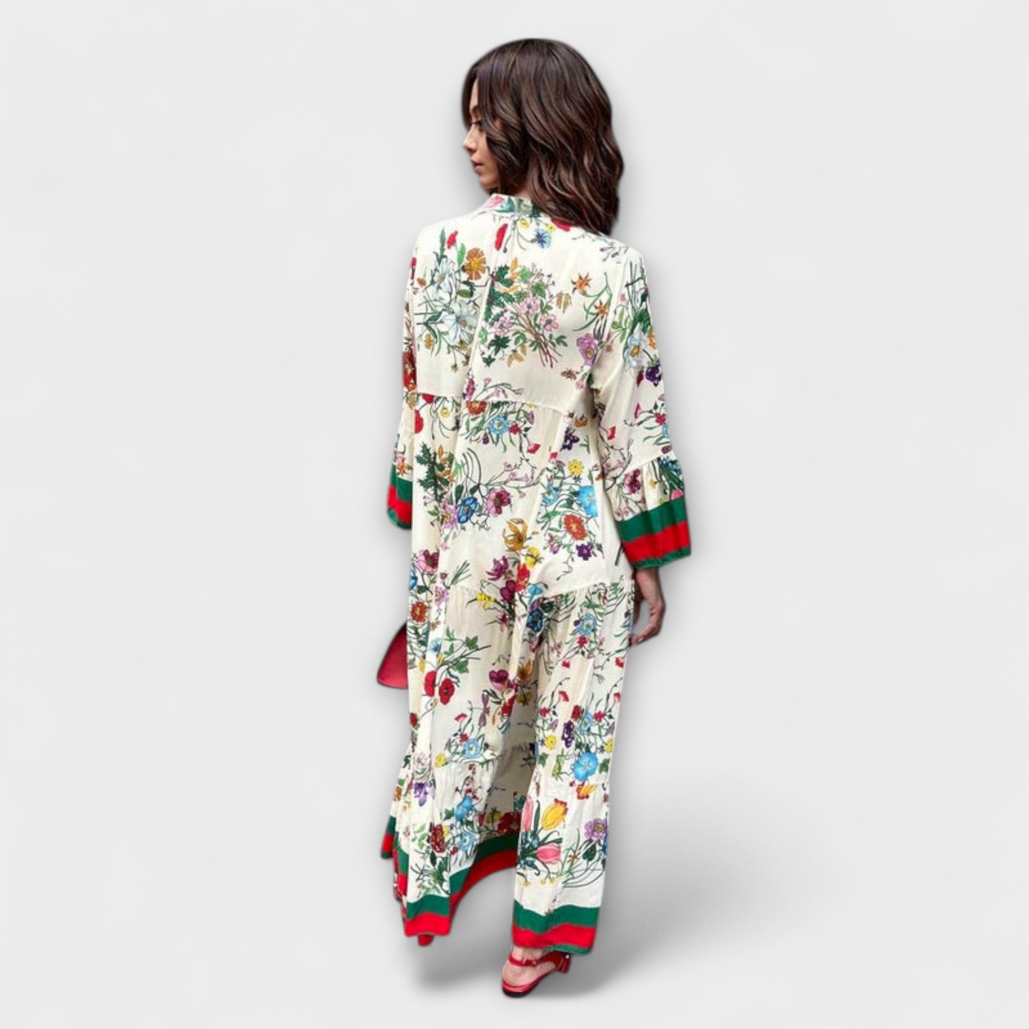 Oriana - Maxi Dress with Floral Pattern