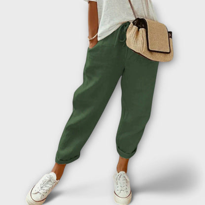 Bibi - Fashionable and Casual Linen Pants