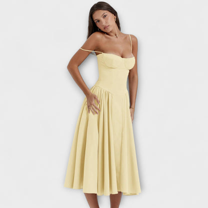 Rosalie - Refined Sleeveless Corset Dress