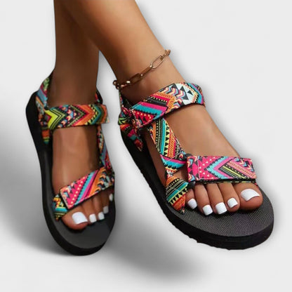 Summer Flat Women's Sandals Made of Hemp Rope