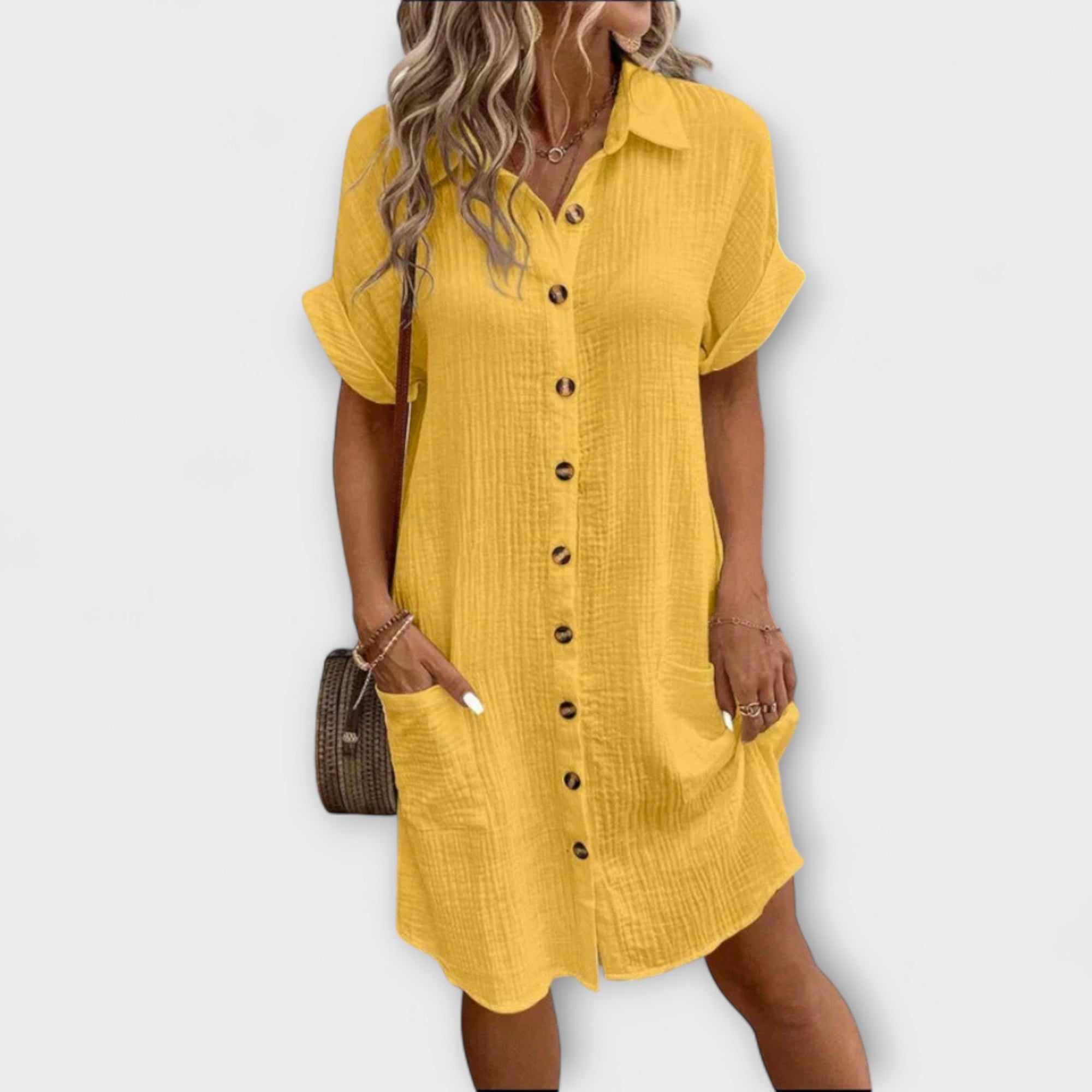 Aria - Classic Polo Casual Dress