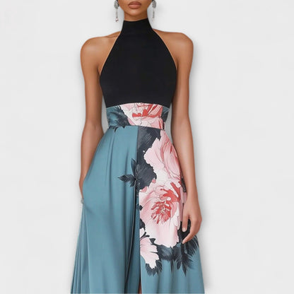 Natalie - Floral A-Line Maxi Dress