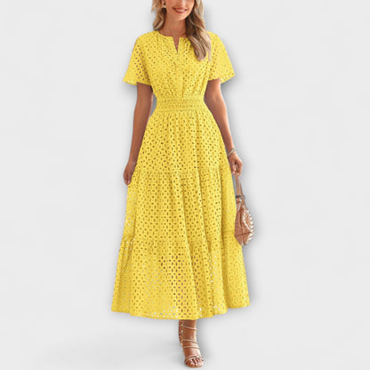 Linette - Elegant Lace Summer Dress