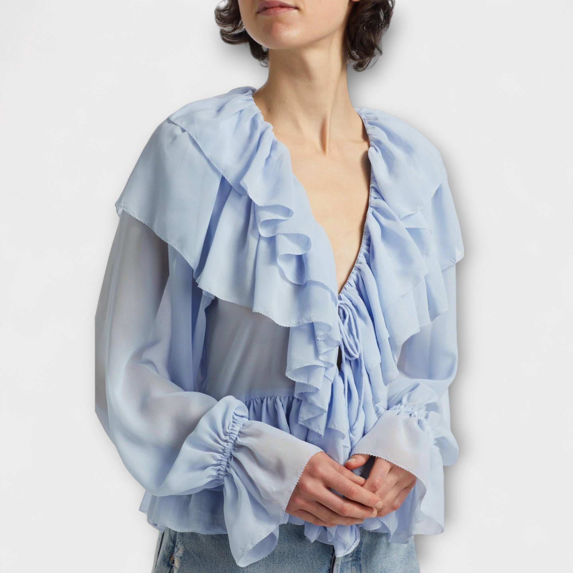 Martha - Ruffled Shirt Soraya