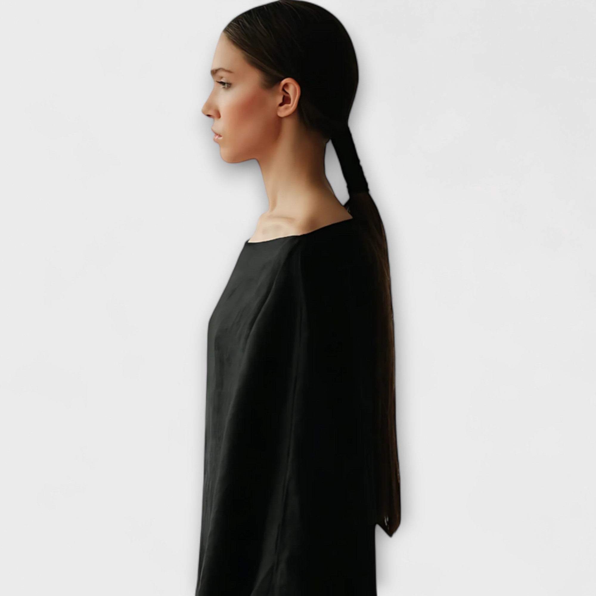 Dana - Kimono Dress Made of Linen and Cotton