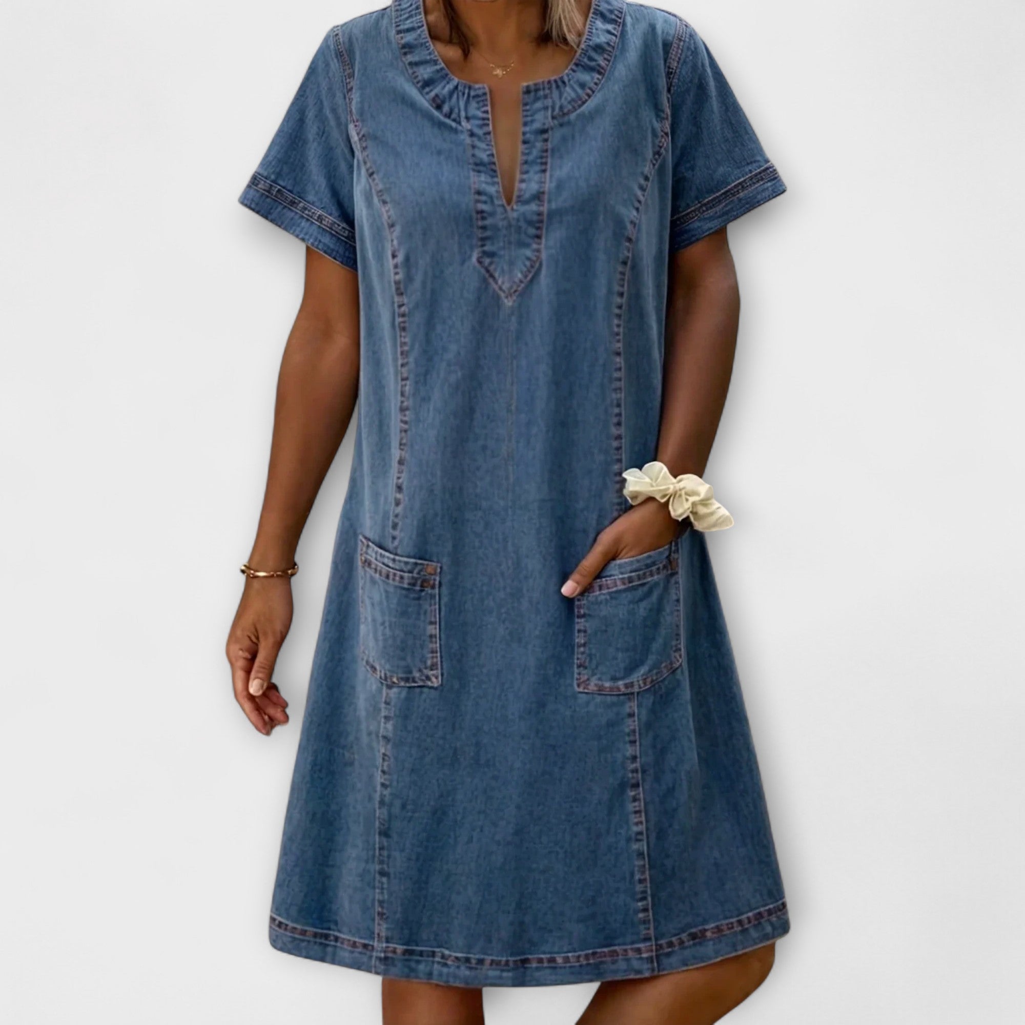 Mathea - Soft Denim Dress