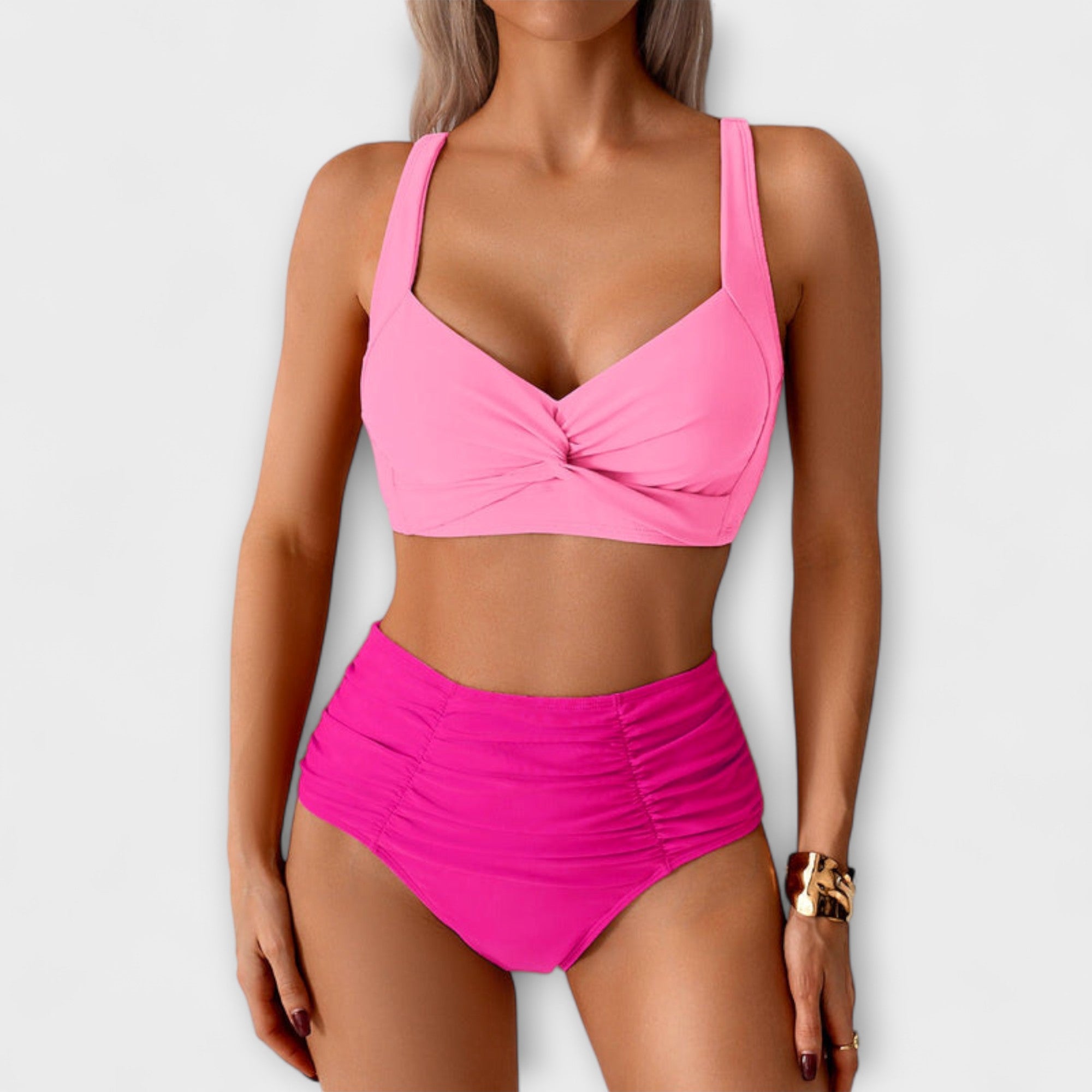 Zoe - Ruffled Top Swimsuit