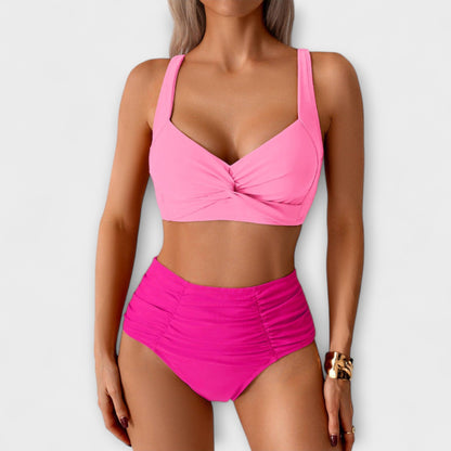Zoe - Ruffled Top Swimsuit