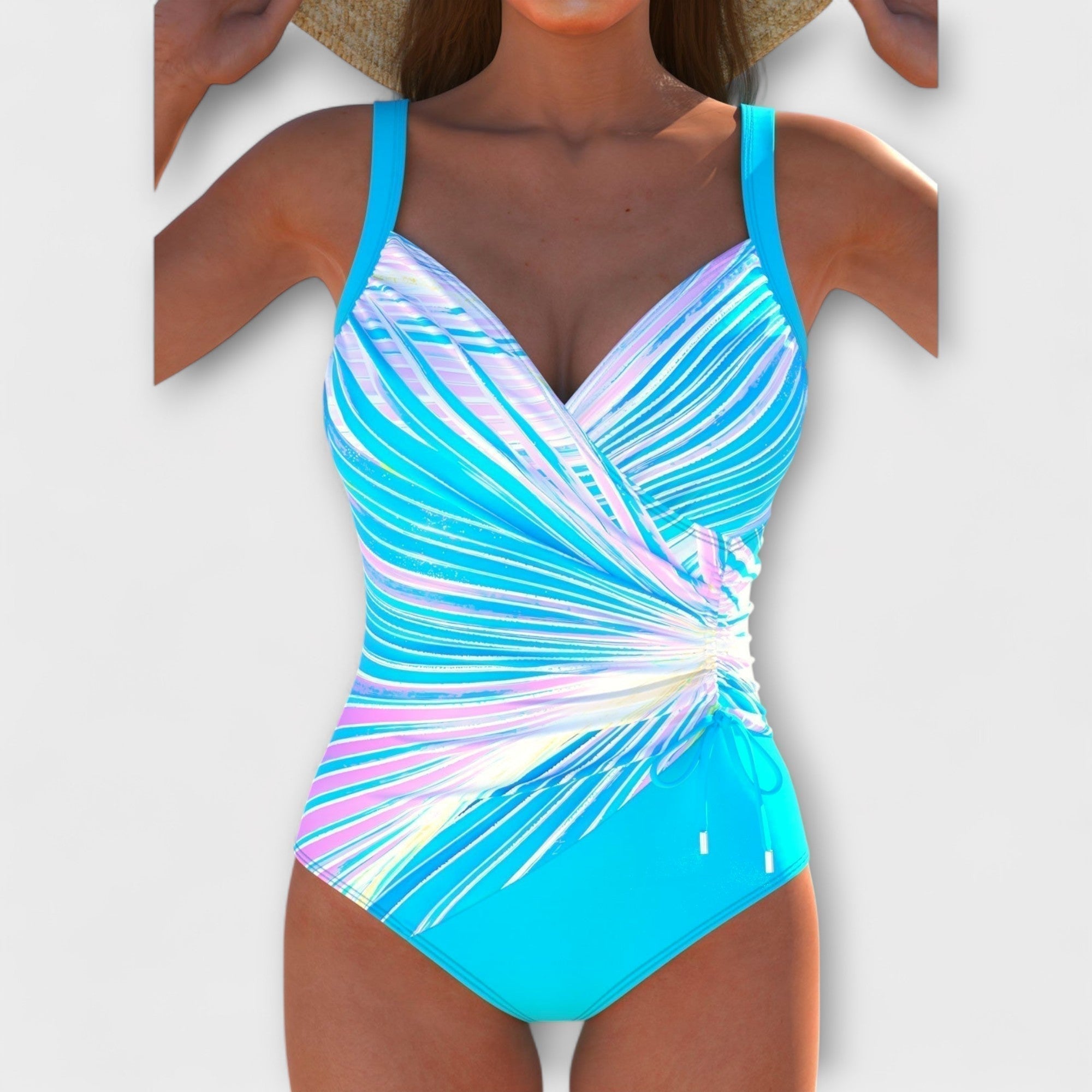 Miya - Colorful Print Swimsuit